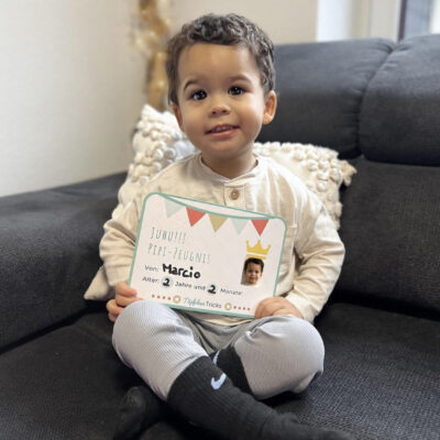 Marcio Pipi-Zeugnis Trocken werden