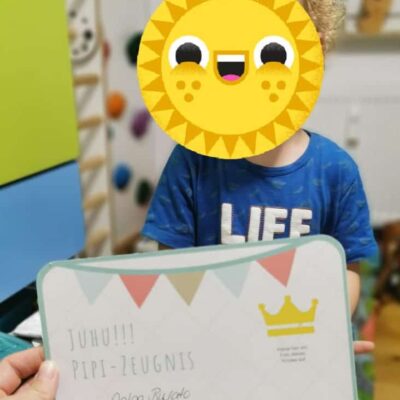 Pipi Zeugnis Anton Trocken