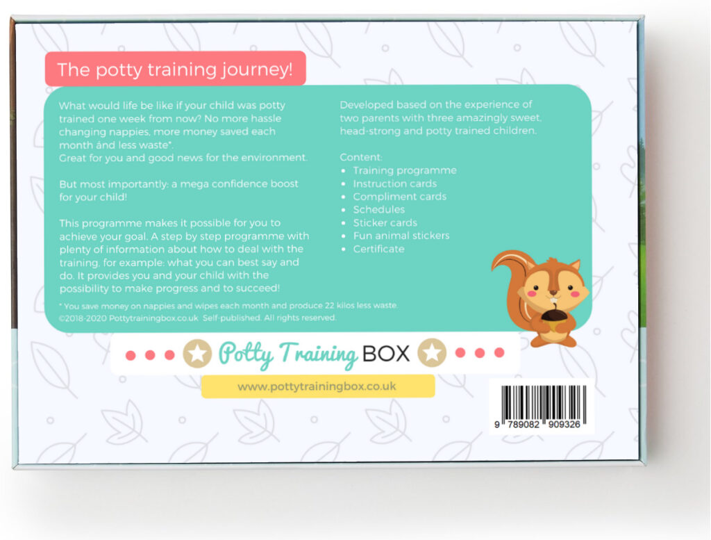 Potty Training Box - Back