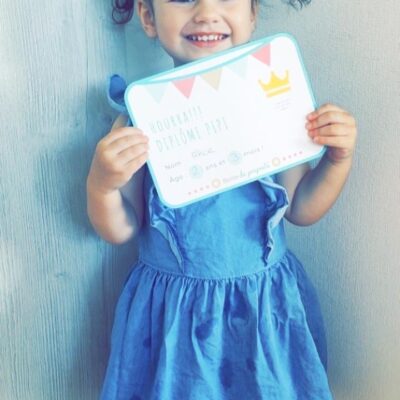 Diplôme pipi Ga elle