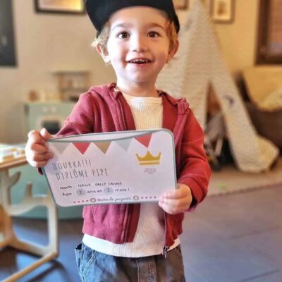 Diplôme pipi Mathis