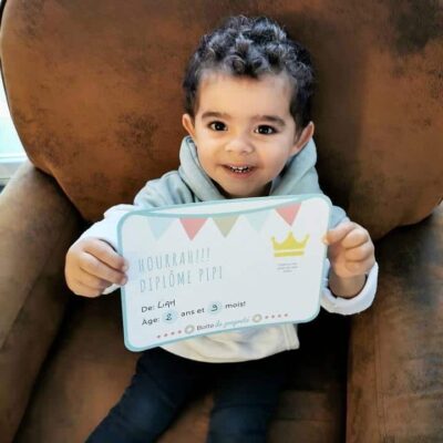 Diplôme pipi Liam