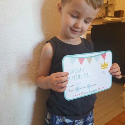 Diplôme propreté Ethan