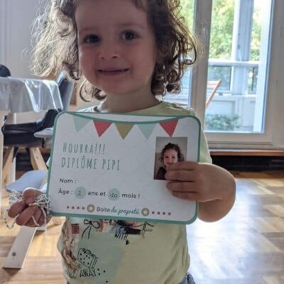 Diplôme pipi fille