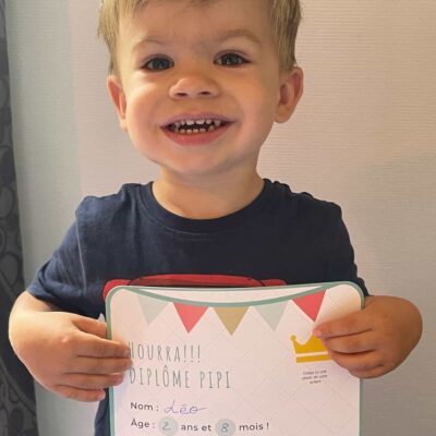 Diplôme pipi Léo