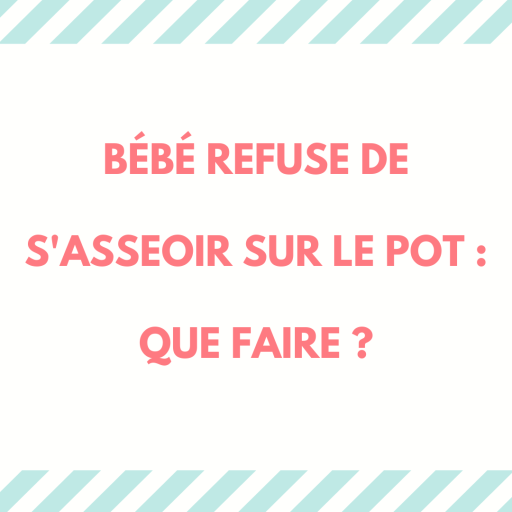 Pot bébé toilettes