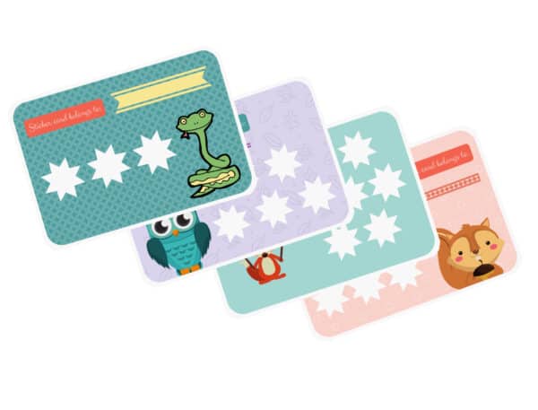 Potty Training Box - Sticker cards