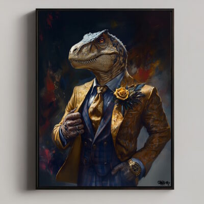 T-Rex Pose - Echoes of the Past